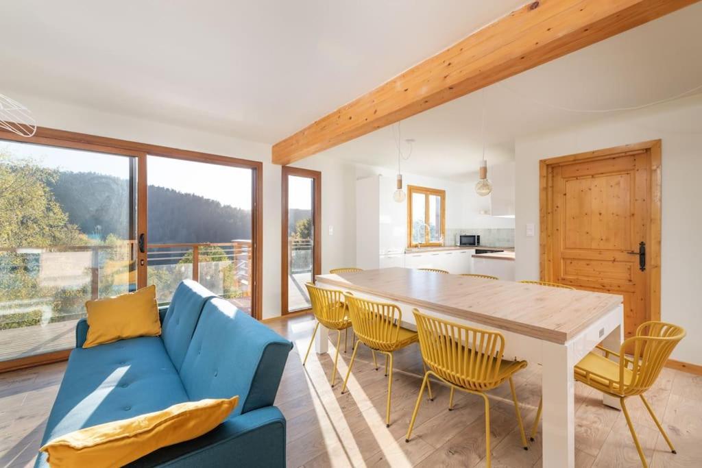 Le Cerf, Chalet Cocooning Avec Piscine Et Billard Ban-sur-Meurthe-Clefcy Екстер'єр фото