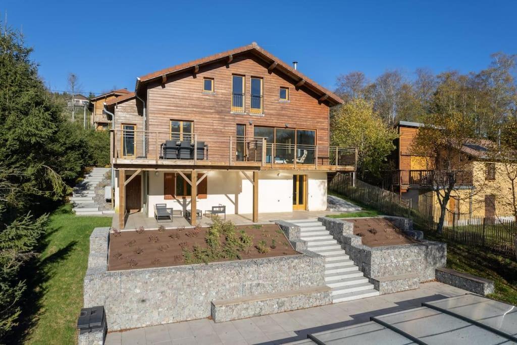 Le Cerf, Chalet Cocooning Avec Piscine Et Billard Ban-sur-Meurthe-Clefcy Екстер'єр фото